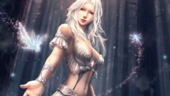 Светловолосая девушка