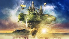 Летающий город